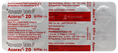 Atorec 20 Tablet 10